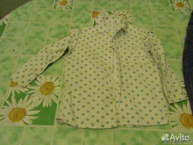 Пакет для девочки 104 см рост джинсы, рубашка