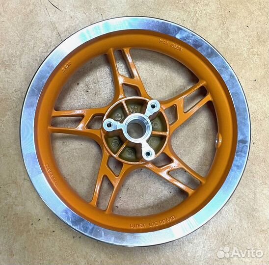 Диск колесный для скутера 12x3,50 Vortex