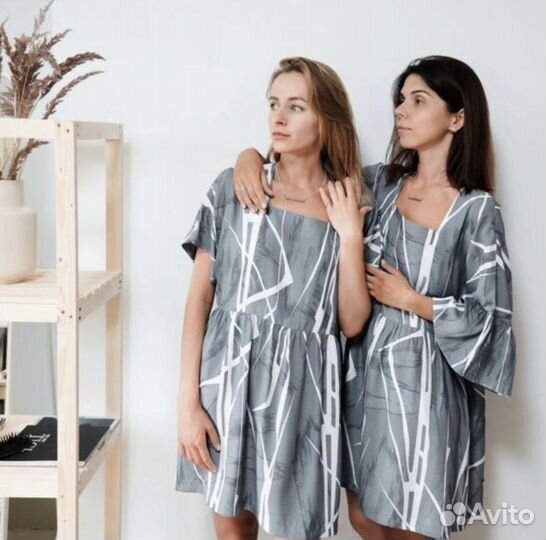 Летнее платье хлопок Hugo Boss