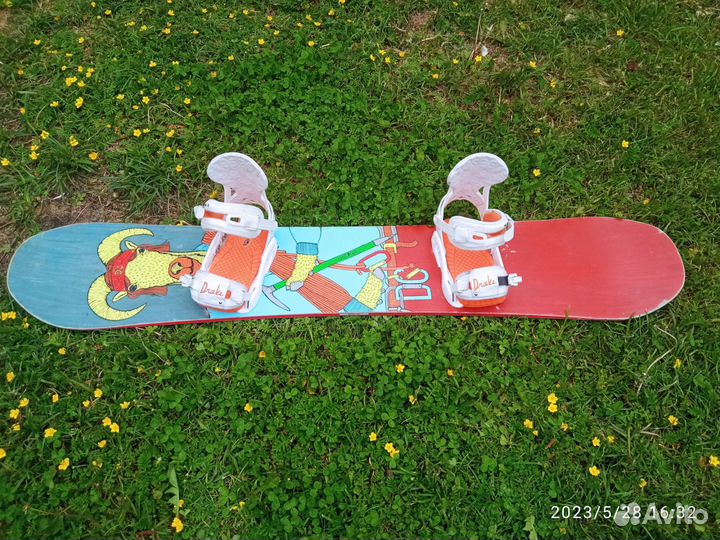 Сноуборд + крепления