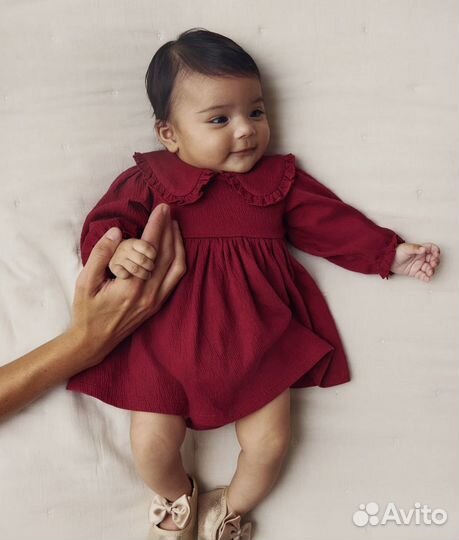 Новое нарядное платье H&M 74