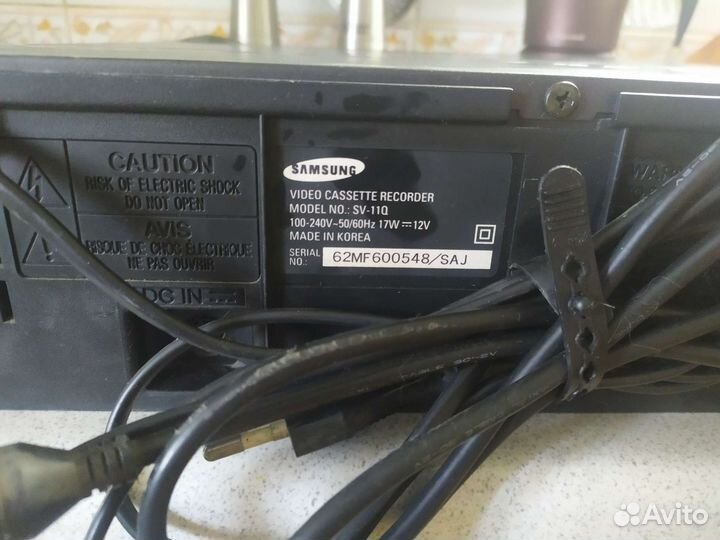 Пишущий видеоплеер Samsung SV-11Q