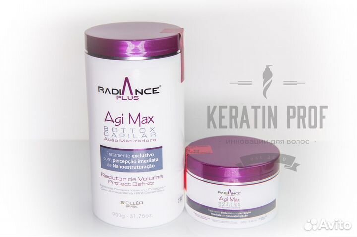 Ботокс для волос Agi Max Capilar Radiance