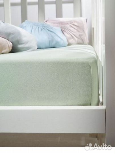 Простынь на резинке 120 60