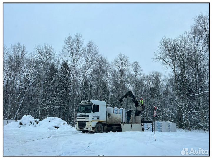 Перегородки из газобетона с доставкой