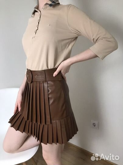 Костюм юбка и топ Zara и Burberry