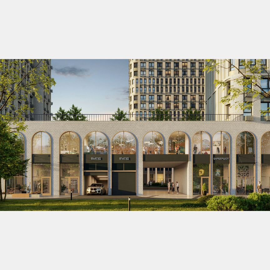 2-к. квартира, 60 м², 6/23 эт.