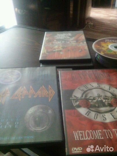 DVD video Диски рок-метал,видео касета