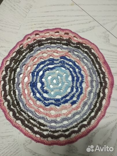 Салфетки вязаные крючком для сервировки