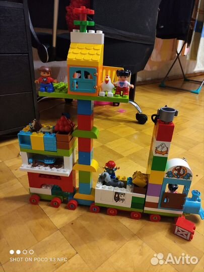 Конструктор lego duplo 2+ большой