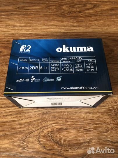 Катушка Okuma New Classic Pro XPD 20Da