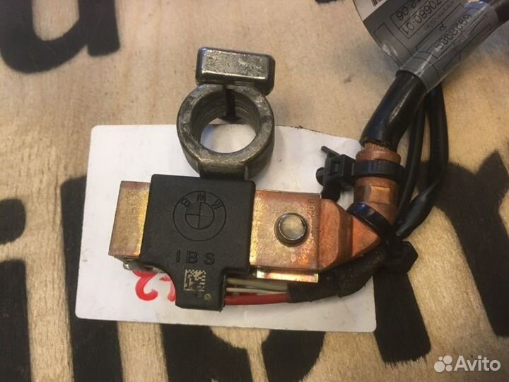 Минусовой провод акб Bmw 5-Series E60 N52B25A 2006