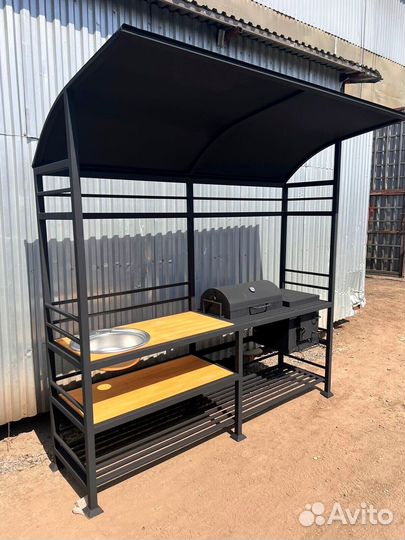 Мангал лофт