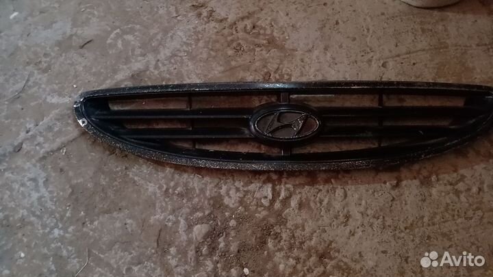 Решетка на хундай акцент