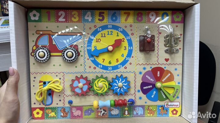 Бизиборд доска для детей