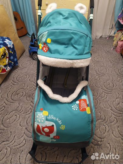 Санки коляска Ника