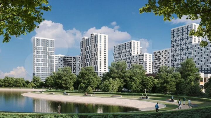 3-к. квартира, 89,6 м², 4/24 эт.