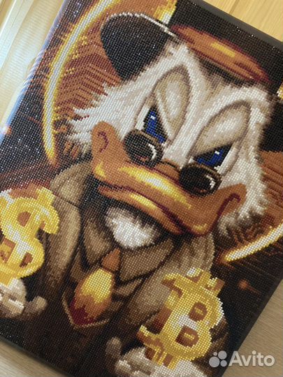 Готовая алмазная мозайка 50/60 на подрамнике
