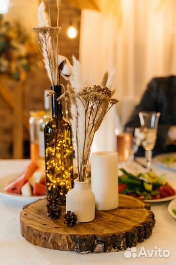 Свадебный декор на стол