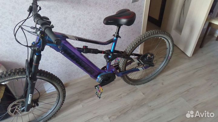 Электровелосипед,двухподвес