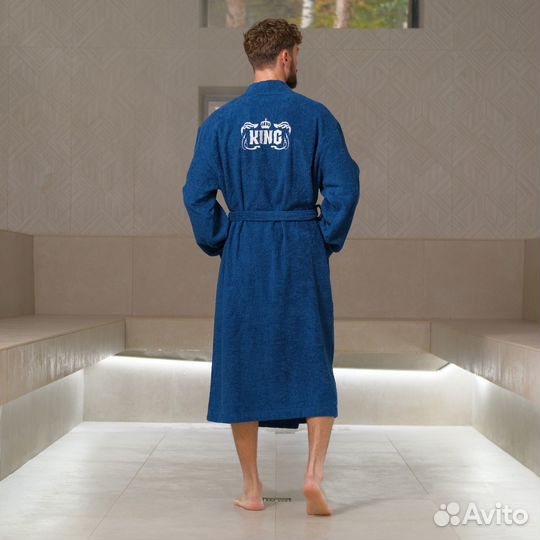 Халат махровый мужской King