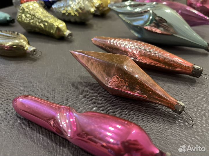 Елочные игрушки СССР