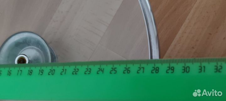 Крышка стеклянная с ободком 28, 5 см