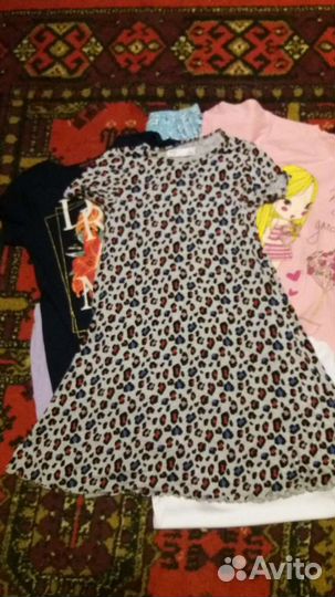 Вещи пакетом на девочку разм. 140 -146