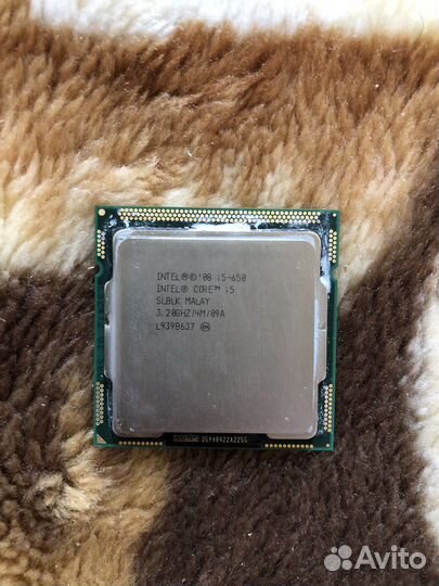 Процессор intel core i5-650