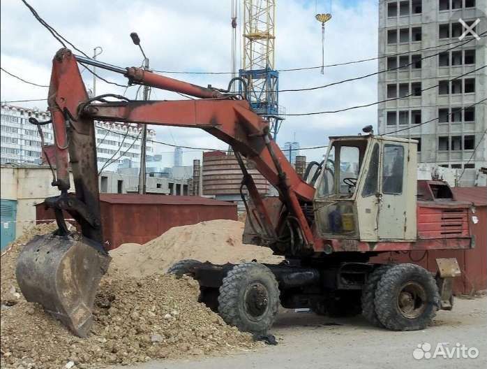 Услуги экскаватора