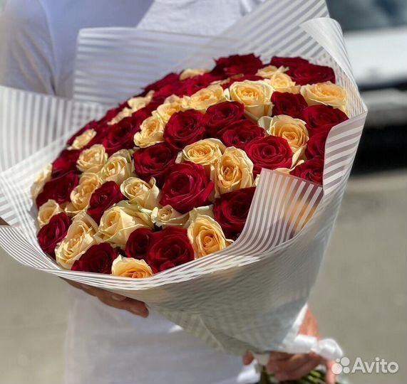 31 роза 25 роз Цветы Доставка