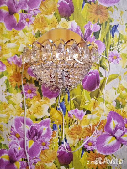 Хрустальные бра