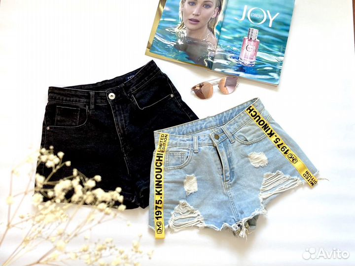 Шорты джинсовые