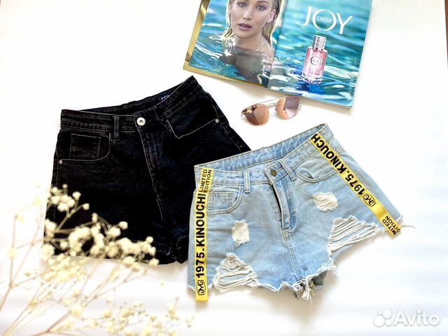 Шорты джинсовые