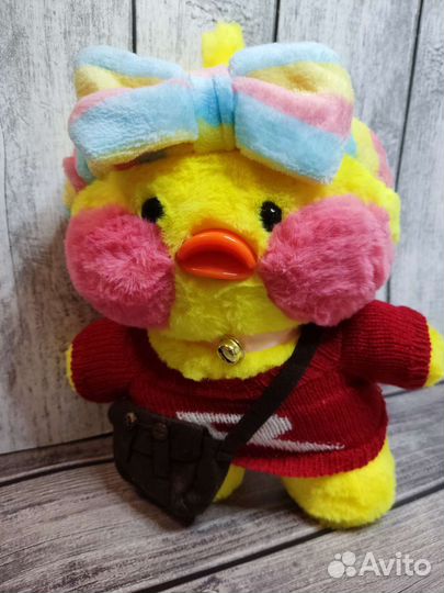 Уточка лалафанфан утка Lalafanfan Мягкая игрушка