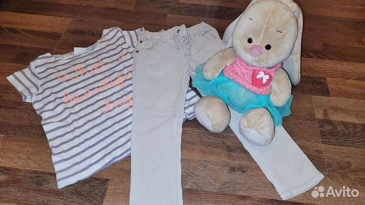 Брюки для девочки zara 98