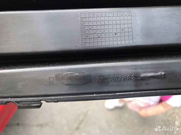 Решетка птф audi a4 b8