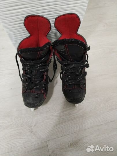 Коньки хоккейные детские bauer