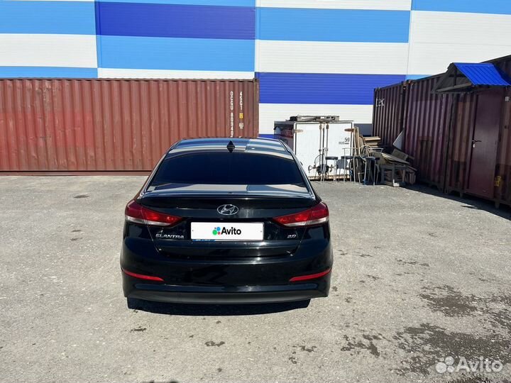 Hyundai Elantra 2.0 AT, 2018, 103 000 км