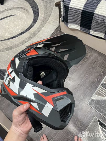 Кроссовый шлем Ataki размер S 55/56