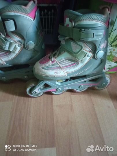 Роликовые коньки fila 29-32