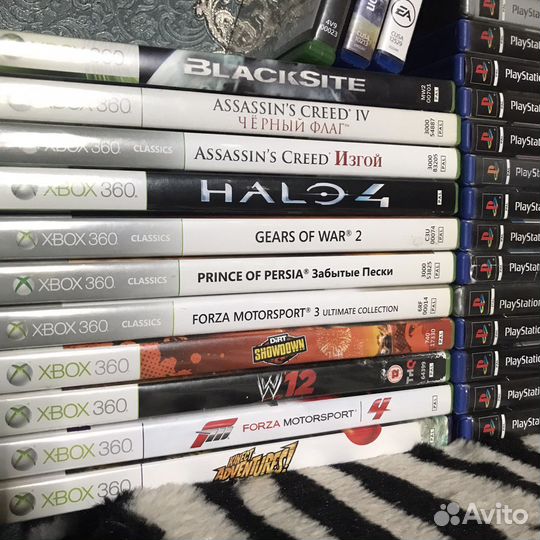 Лицензионные игры PlayStation 2, 4, Xbox 360