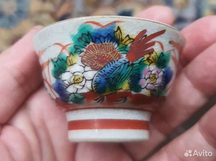 Японская винтажная чайная посуда, Кутани,листайте