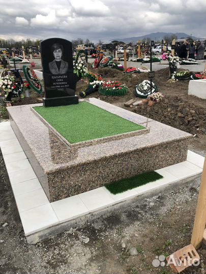 Благоустройство могил, работы на кладбище