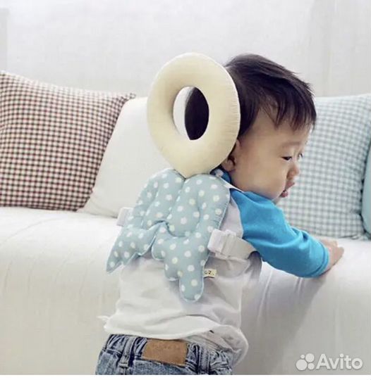 Подушка - рюкзак защита спины и головы