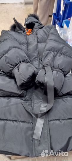 Пуховик детский зимний 130 для девочки
