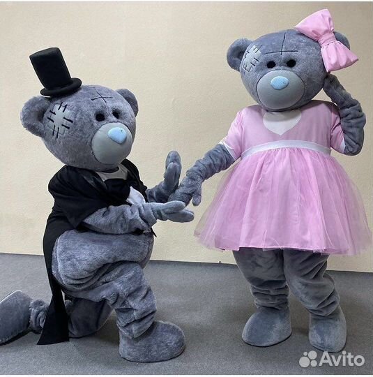 Ростовая кукла мишка тедди поздравление