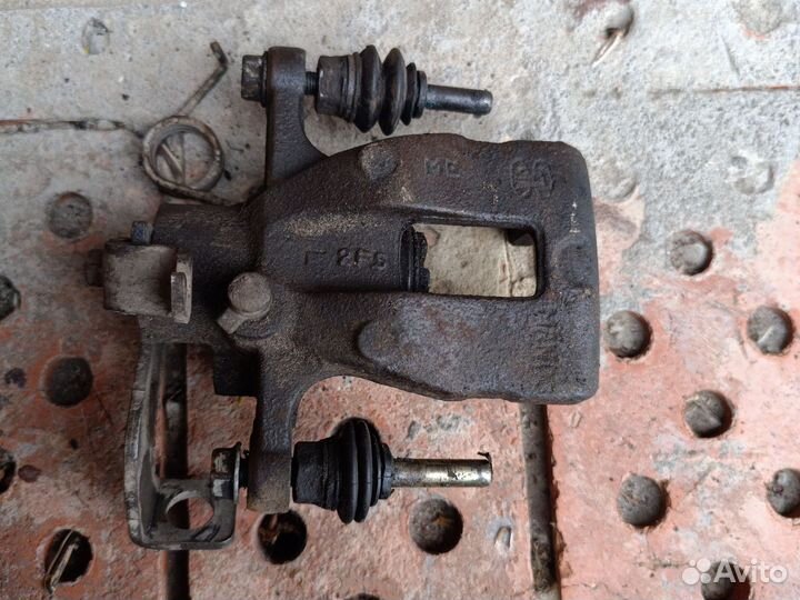 Суппорта+ диски тормозные задние Солярис