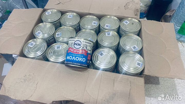 Сгущенка 11,4кг в коробке