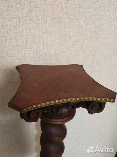 Антиквариат Консоль старинный красного дерева